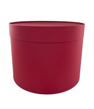 Коробка круглая 300*230 мм. софт-тач, дизайн 48