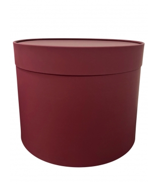 Коробка круглая 300*250 мм. софт-тач, дизайн 64