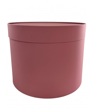 Коробка круглая 300*250 мм. софт-тач, дизайн 45