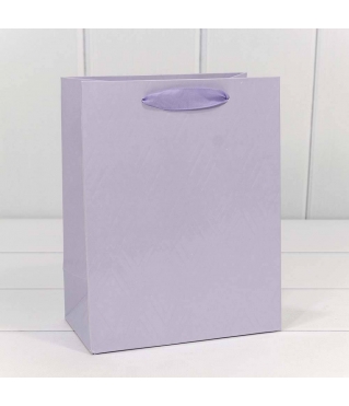 Пакет подарочный "Элегант" Сиреневый 18*23*10 230г 1/20 1/160