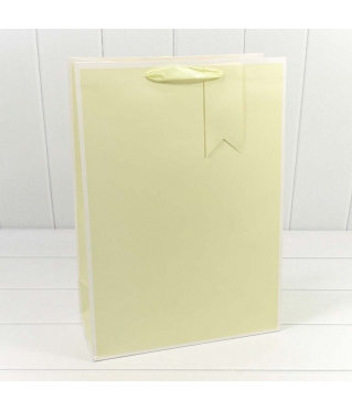 Пакет подарочный Однотонный в рамке (микс) 32*45*15 230г 1/20 1/80