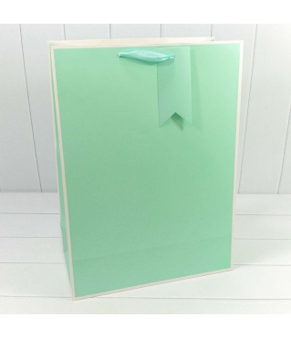 Пакет подарочный Однотонный в рамке (микс) 40*55*20 230г 1/20 1/80