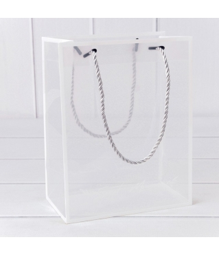 Пакет пластиковый 18*23*10 "Sweet Moment" Белый 1/10 1/240