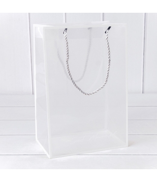 Пакет пластиковый 20*30*13 "Sweet Moment" Белый 1/10 1/200