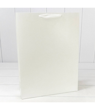 Пакет подарочный Белый 32*45*15 230г 1/20 1/80