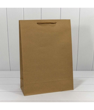 Пакет подарочный Крафт 32*45*14 170г 1/20 1/80