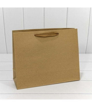 Пакет подарочный Крафт 32*26*12 170г 1/20 1/240