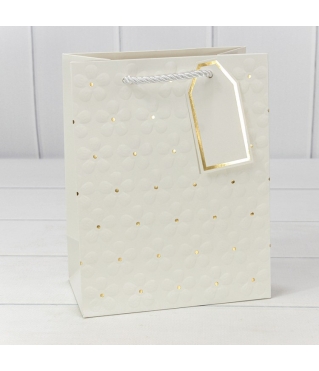 Пакет подарочный с тиснением "Цветочки" (микс 2) 18*23*10 210г 1/20 1/360