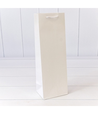 Пакет подарочный "Фактура-890" Белый 12*36*9 210г 1/20 1/240