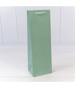 Пакет подарочный "Фактура-890" Бледно-зелёный 12*36*9 210г 1/20 1/240