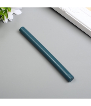 Сургуч для печати, стержень "Синяя сталь" 13,2*1,1 см. 1 шт.