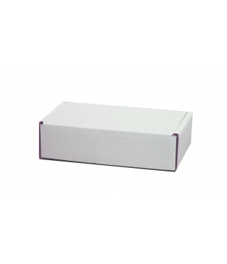 Коробка 112*82*31 мм из микрогофрокартона, белый, ДП65