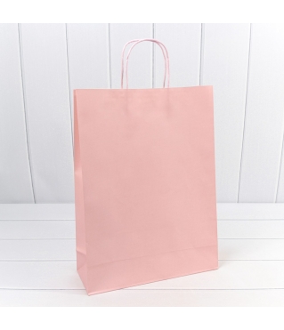 Пакет подарочный Крафт Персиковый 31*42*11,5см 120г 1/20 1/120