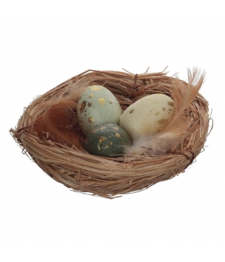 Набор из двух украшений Гнездо пасхальное