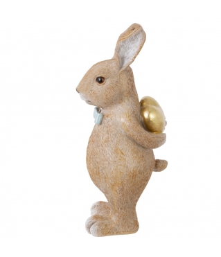 Фигурка Заяц с сердцем, L7 W8 H18 см