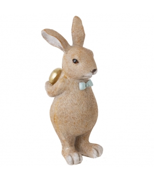 Фигурка Заяц с сердцем, L7 W8 H18 см