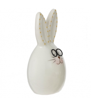 Фигурка Заяц в очках, L8,5 W7 H15 см