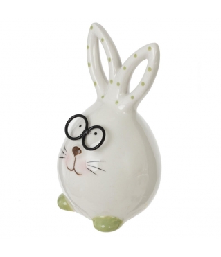 Фигурка Заяц в очках, L6,5 W6,5 H11 см