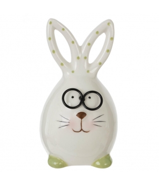 Фигурка Заяц в очках, L6,5 W6,5 H11 см
