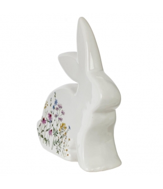 Фигурка Заяц цветочный, L11 W3,5 H12,5 см