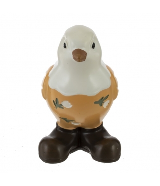 Фигурка Цыпленок в сапогах, L6 W4,5 H8,5 см