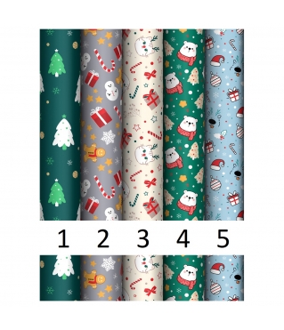 Упаковочная бумага глянц. 70*100см, "NY mood", 80г/м2,, дизайн 2