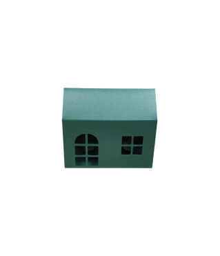 Коробка-домик 150*75*90 мм (до крыши) мм ( до крыши), зеленая