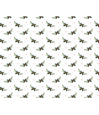 Коробка подарочная 200*200*70 мм, дизайн МО2025-12 с крафт дном