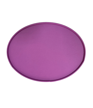 Коробка овальная 280*220*130 мм. матовая, дизайн 55