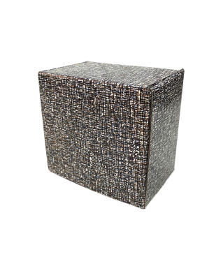 Коробка из МГК 130*130*90 мм, дизайн Б2024-1