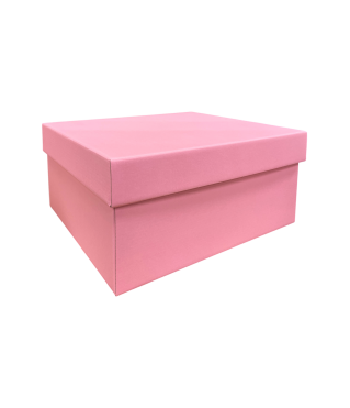 Коробка подарочная 300*270*140 мм, розовый