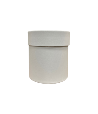 Коробка круглая (шляпная) 80*80 мм, белая