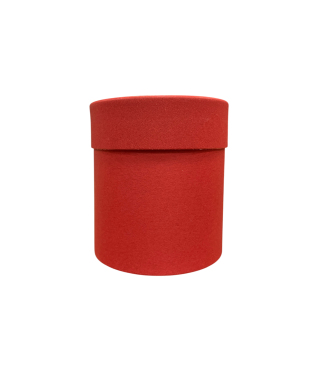 Коробка круглая (шляпная) 80*80 мм, дизайн 25