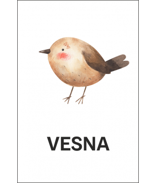 Открытка 9*6 см, дизайн 140