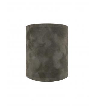 Бархатная коробка круглая без крышки 120*120 мм, темно-серый