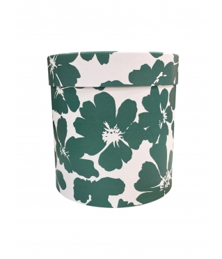 Коробка круглая (шляпная) 140*140 мм, дизайн 2026-19