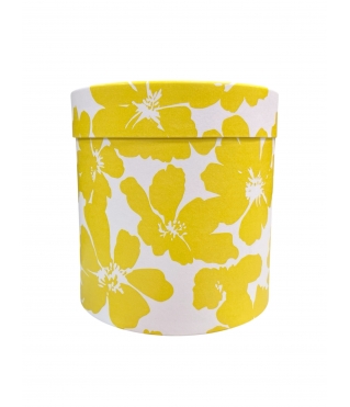 Коробка круглая (шляпная) 140*140 мм, дизайн 2026-21