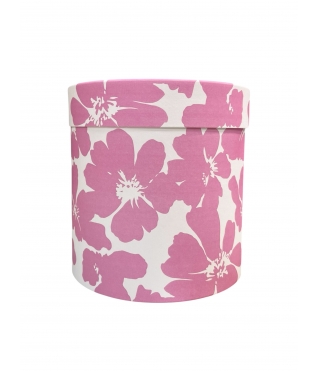 Коробка круглая (шляпная) 140*140 мм, дизайн 2026-23