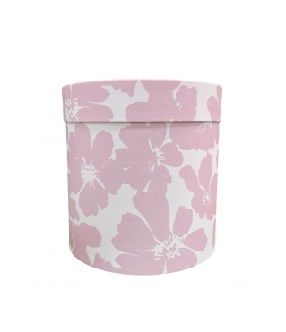 Коробка круглая (шляпная) 140*140 мм, дизайн 2026-24