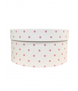 Коробка круглая с крышкой 205*95 мм, дизайн 2026-1