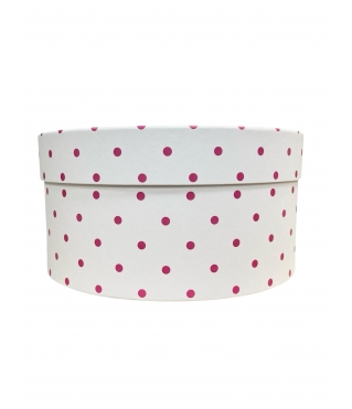 Коробка круглая с крышкой 205*95 мм, дизайн 2026-2