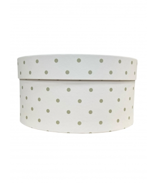 Коробка круглая с крышкой 205*95 мм, дизайн 2026-3