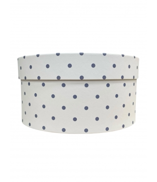 Коробка круглая с крышкой 205*95 мм, дизайн 2026-5