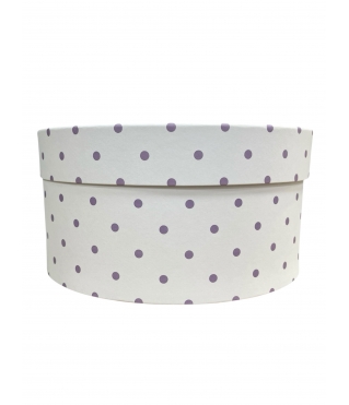 Коробка круглая с крышкой 205*95 мм, дизайн 2026-10