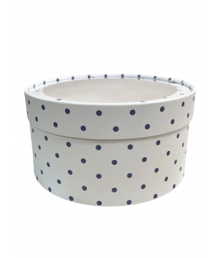 Коробка круглая с окном 205*95 мм, дизайн 2026-5