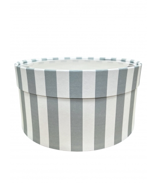 Коробка круглая с окном 205*95 мм, дизайн 2026-17