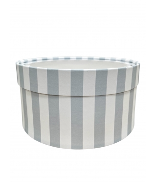 Коробка круглая с окном 205*95 мм, дизайн 2026-16