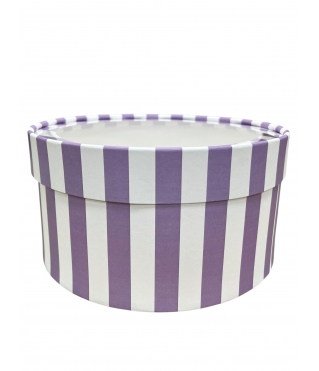 Коробка круглая с окном 205*95 мм, дизайн 2026-21