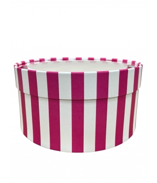 Коробка круглая с окном 205*95 мм, дизайн 2026-22