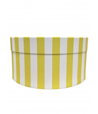 Коробка круглая с крышкой 205*95 мм, дизайн 2026-13